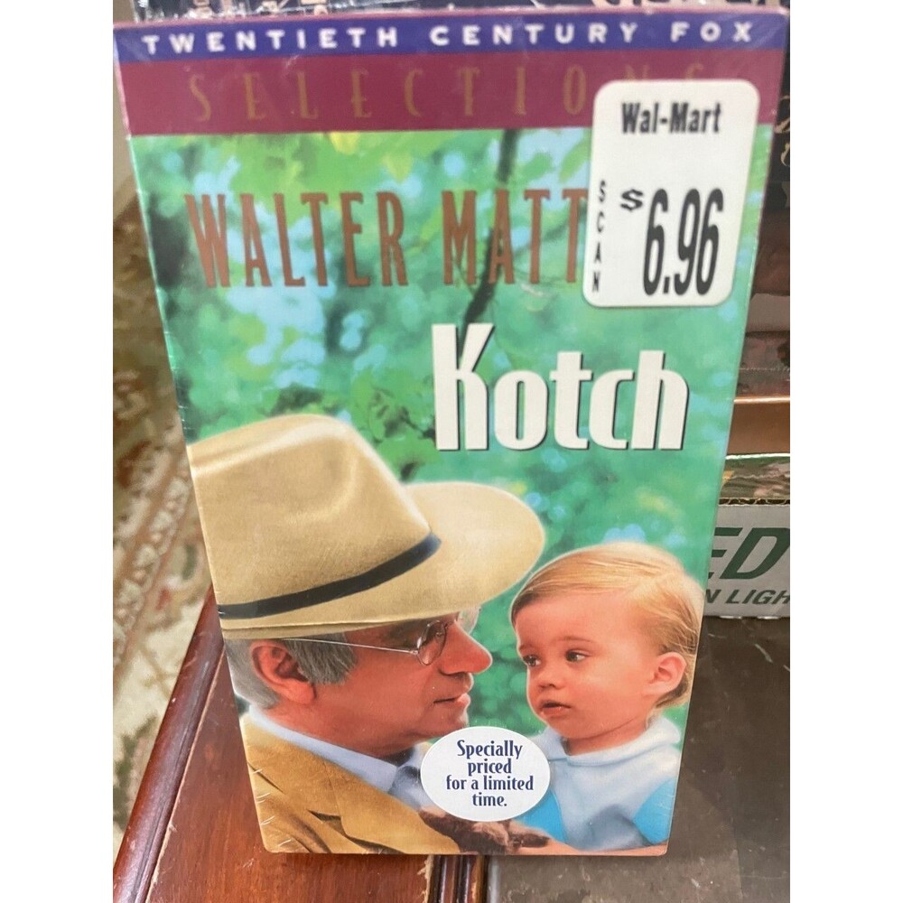 Kotch (VHS, 1996) Walter Matthau NEW UNOPENED